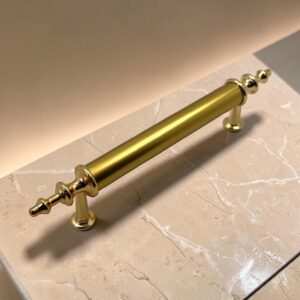 Ezgi Düz Altın Dolap Kulpu 96 mm
